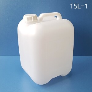 15L-1 말통 반투명[낱개]사각말통 소스통 액젓통 간장통 석유통 약수통(IS)