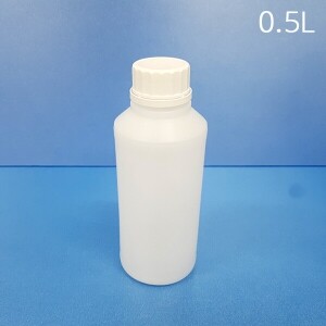 플라스틱통 0.5L [小口_140개묶음] 샘플통 공병 약통 액상병(IS)